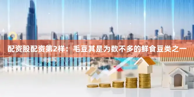 配资股配资第2样：毛豆其是为数不多的鲜食豆类之一